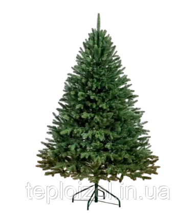 Ялинка штучна лита Альпійська зелена 2.3 м + подставка, фото 1