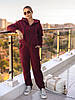 Утеплений спортивний костюм жіночий "The best" | Батал, фото 2