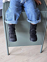 Дитячі утеплені підліткові ортопедичні демісезонні черевики на липучках 35 р, фото 7