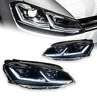 Передні фари для Volkswagen Golf 7 (2013–2016) — LED Projector Dynamic