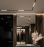 Лінійний трековий світильник магнітний 20W Horoz 4200K 2220Lm 48V DC чорний, фото 2