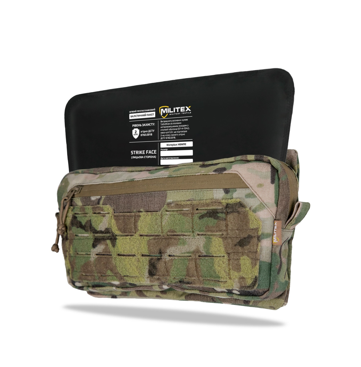 Підсумок під захист живота Militex Мультикам з Cordura original USA (M) з балістичним захистом 2 класу, фото 1