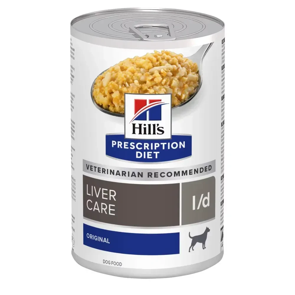 Hill's Prescription Diet Liver Care l/d 370 г для собак для підтримки функції печінки з домашньою птицею