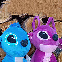 Набір м’яких іграшок Ліло і Стіч 25 см — Стіч і Ейнджел плюшеві герої мультфільму, арт. 00517-82-00422, фото 6