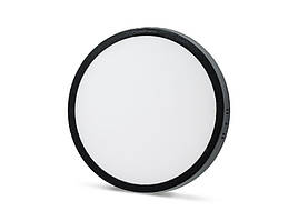 Світильник точковий накладний NOAS YL14-2410-S 24Вт круг чорний 6500К