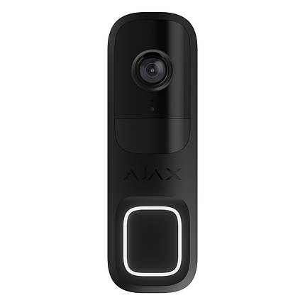 Відеодзвінок Ajax Doorbell Black (66391.125.BL1), фото 1