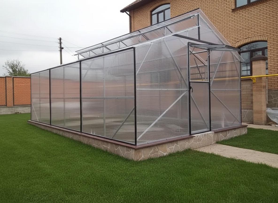 Теплиця Мітлайдер 4х8 стандарт 4 мм, фото 1