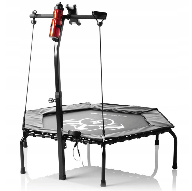 Батут для фітнесу FitEngine з ручкою та гумками для рук, фото 1