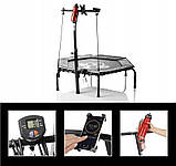 Батут для фітнесу FitEngine з ручкою та гумками для рук, фото 7