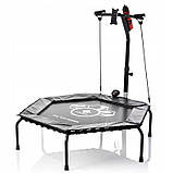 Батут для фітнесу FitEngine з ручкою та гумками для рук, фото 2