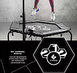 Батут для фітнесу FitEngine з ручкою та гумками для рук, фото 8
