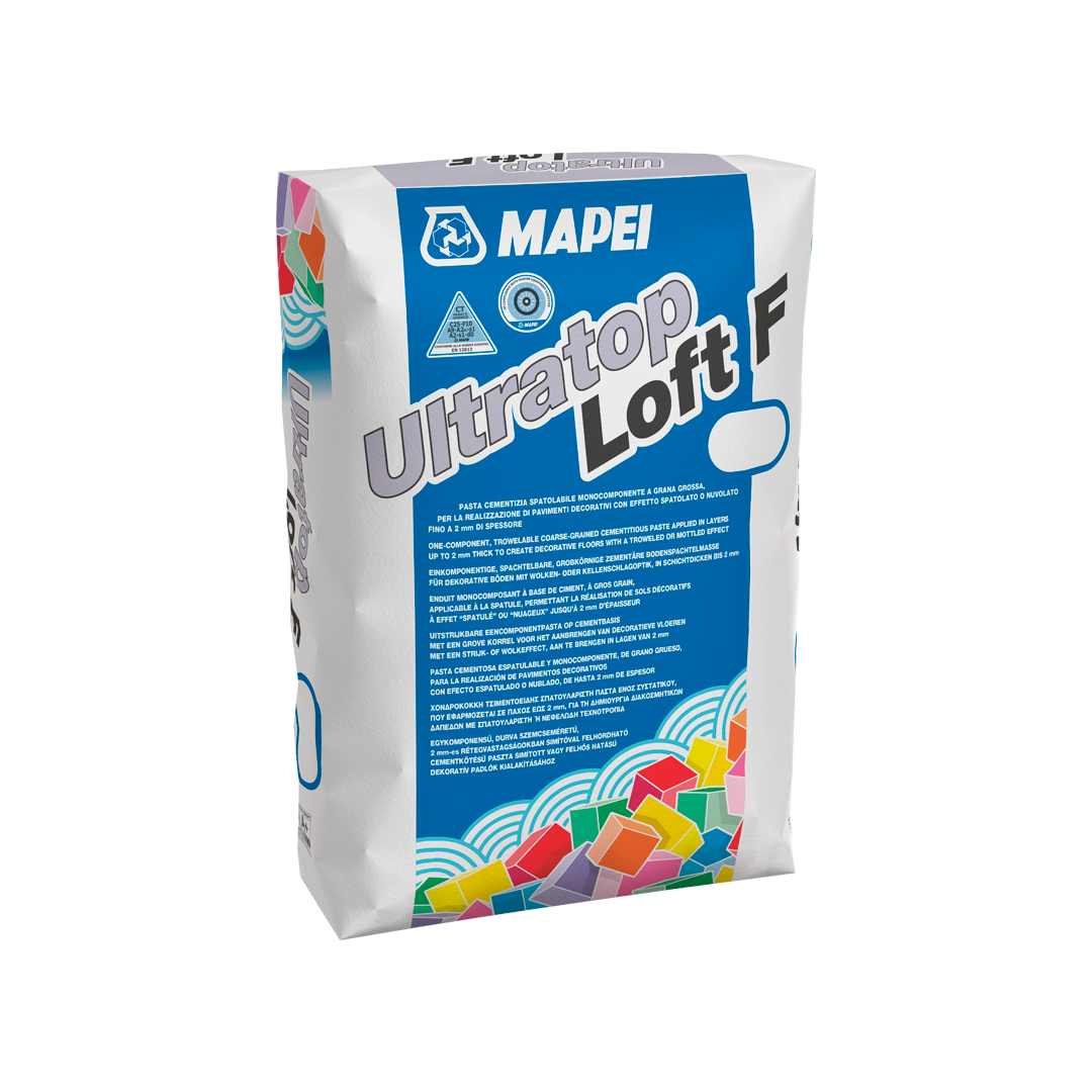 Суміш MAPEI ULTRATOP LOFT F суха на цементній основі (біла), 5 кг