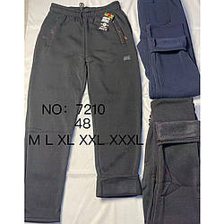 Зимові спортивні штани Унісекс з флісом "Фабричний Китай" (Різні кольори в упаковці) Розміри: 44,46,48,50,52 (11248)