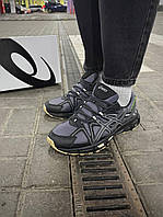 Чоловічі зимові термо кросівки осінь зима Asics Gel Kahana 8 Waterproof, чоловічі повсякденні непромокаючі кросівки Асикс