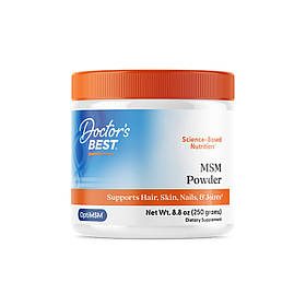 Метилсульфонілметан, МСМ, Best MSM, Doctor's Best, 250 гр.