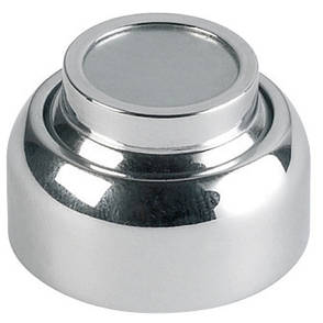 Обмежувач відчинення дверей, магнітний, 40х35 мм, хромована латунь, Osculati., фото 1