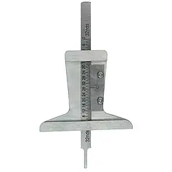 Вимірювач глибини протектора металевий Tech AB001M