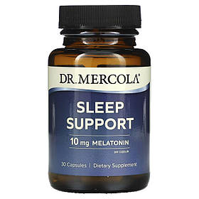Підтримка сну, Sleep Support, Dr. Mercola, 10 мг, 30 капсул