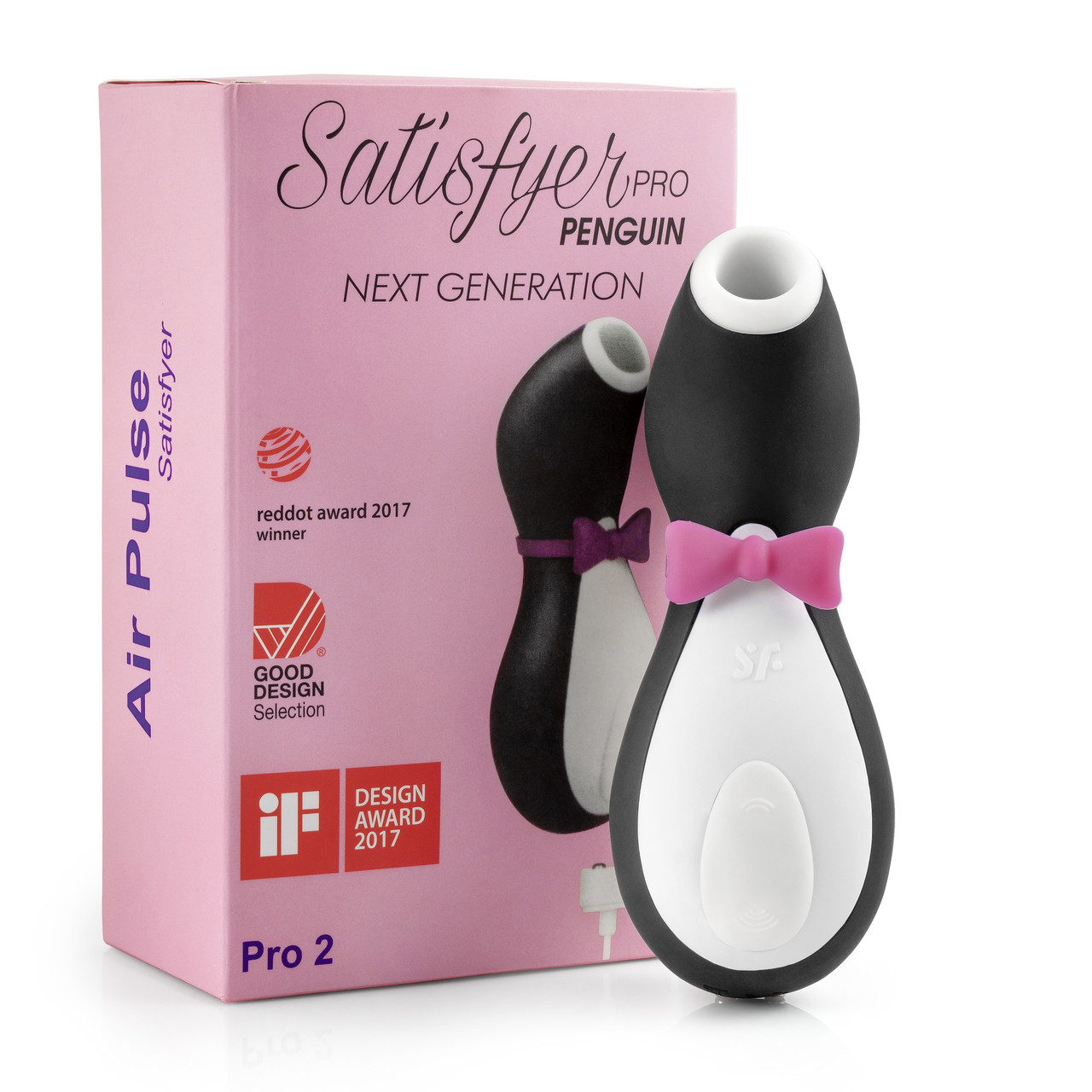 Кліторальний стимулятор Пінгвін Вібратор Satisfyer Pro Penguin Next Generation Стимулятор Пінгвін, фото 1