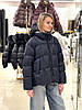 Пуховик жіночий Chanevia 25577 DARK BLUE, фото 6