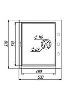 Кухонная мойка гранитная матовая Valeso Master dom