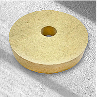 Круг фетровий на верстат Sprut 150 x 30 x 32 мм професійний для полірування металу та каменю