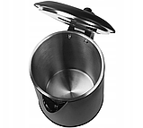 Електричний чайник з контролем температури 1,6 л 1500 Вт  Kraft&Dele KD4105 чорний, фото 5