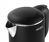 Електричний чайник з контролем температури 1,6 л 1500 Вт  Kraft&Dele KD4105 чорний, фото 6