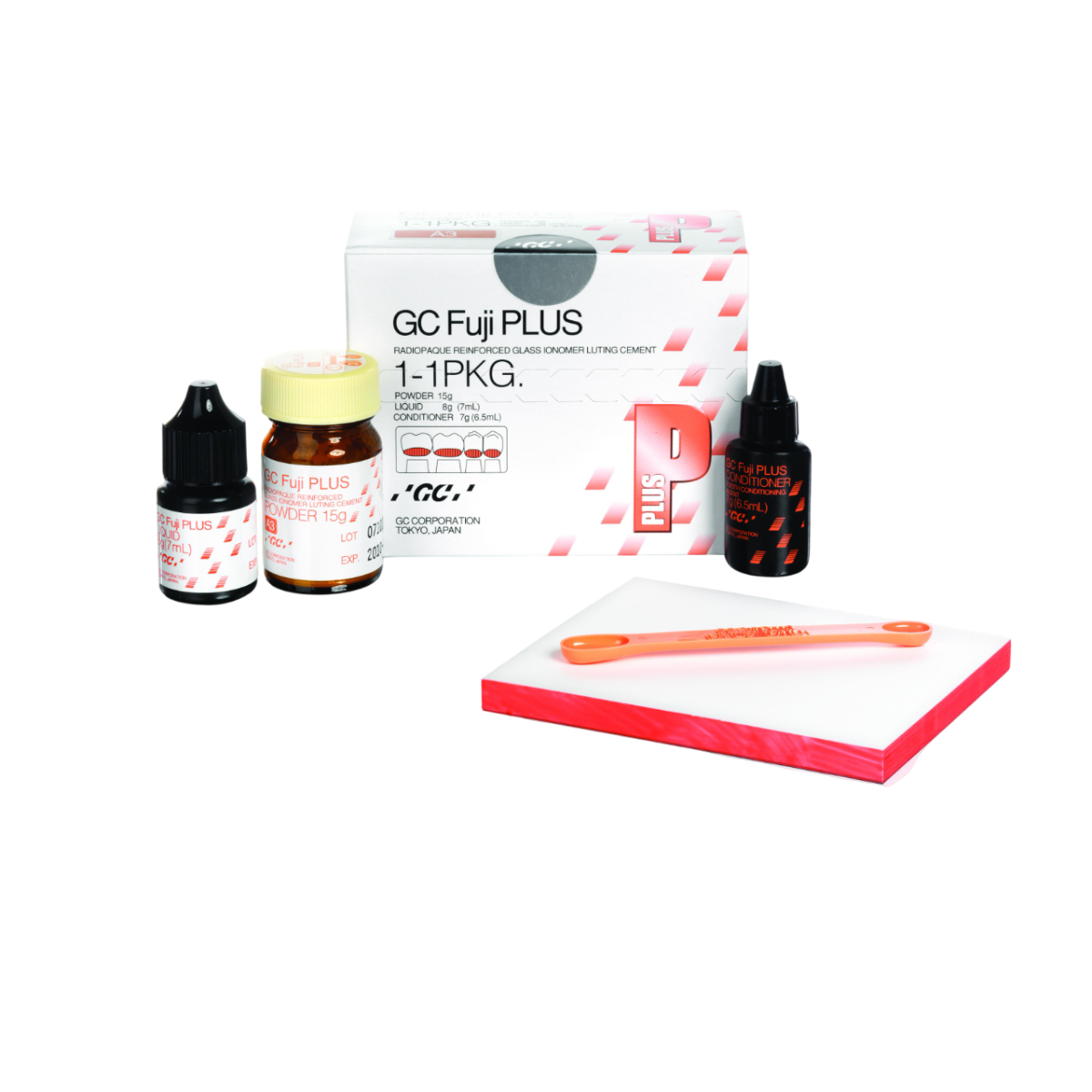 Фуджі Плюс (FUJI PLUS) Повний Набір: 15 г + 7 мл + 6.5 мл ОРИГІНАЛ!, фото 1