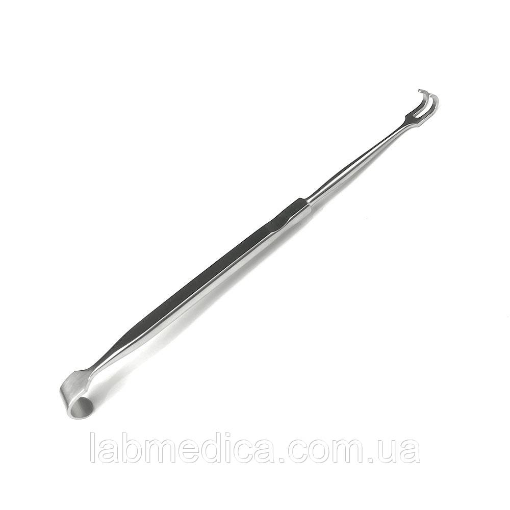 Гачок трахеотомічний Jackson двосторонній. Довжина 17 см SURGIWELOMED, фото 1