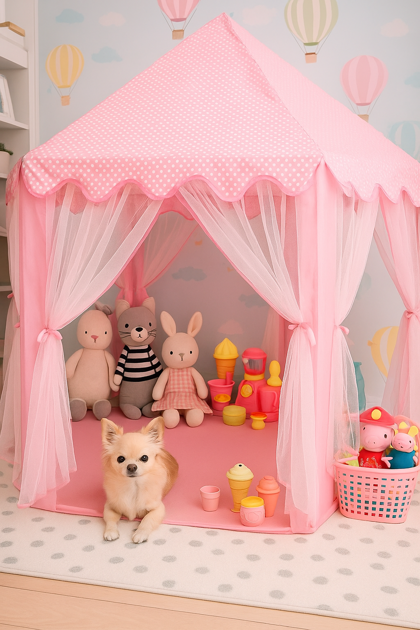 Дитячий намет тент ігровий будиночок Dream Tents Великий дитячий іграшковий намет, складані дитячі намети, фото 1