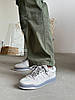 Кросівки Adidas Forum Bad Bunny Grey Адідас Форум бед банні сірі замша шкіра весна осінь зі шнурками, фото 9