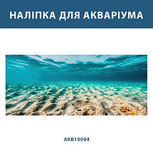 Наліпка для акваріума Піщане узбережжя (400х650), фото 4