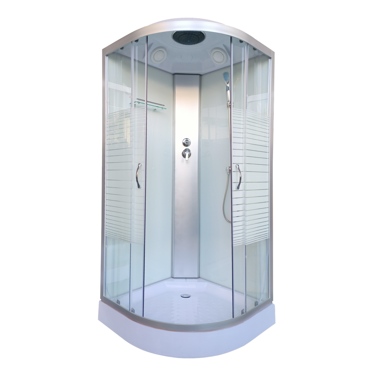 Гідромасажний бокс 61 RC White Line 90х90х210 низький піддон