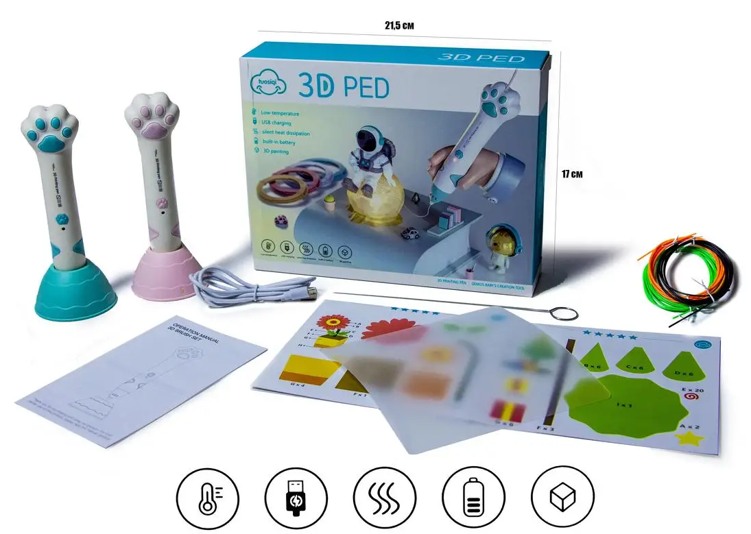 3D-ручка Для малювання Paw Art T66-35A