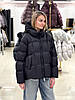 Пуховик жіночий Chanevia 25577 BLACK, фото 6
