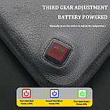 Подушка з підігрівом на сидіння мотоцикла скутера мопеда 12V. Підігрів сидіння мото, фото 10