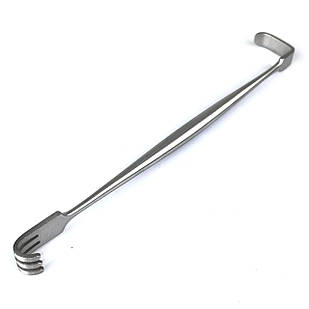 Гачок хірургічний двосторонній Senn-Miller тупий Довжина 16 см SURGIWELOMED