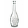 Пляшка скляна прозора 1000м л Грона Винограду т-корок, фото 4