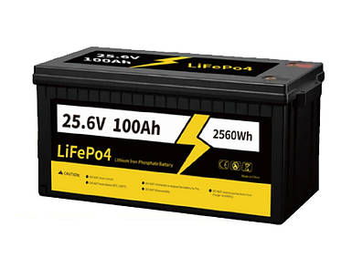 Акумулятор LiFePO4 IN-THERM 2560 W 12200 25,6 В 100 Ah(Китай). Гарантія 1 рік.