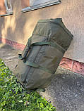 Сумка 150л US великого розміру. Хакі, фото 2