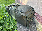 Сумка 150л US великого розміру. Хакі, фото 5