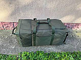 Сумка 150л US великого розміру. Хакі, фото 8
