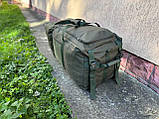 Сумка 150л US великого розміру. Хакі, фото 9