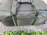 Сумка 150л US великого розміру. Хакі, фото 10
