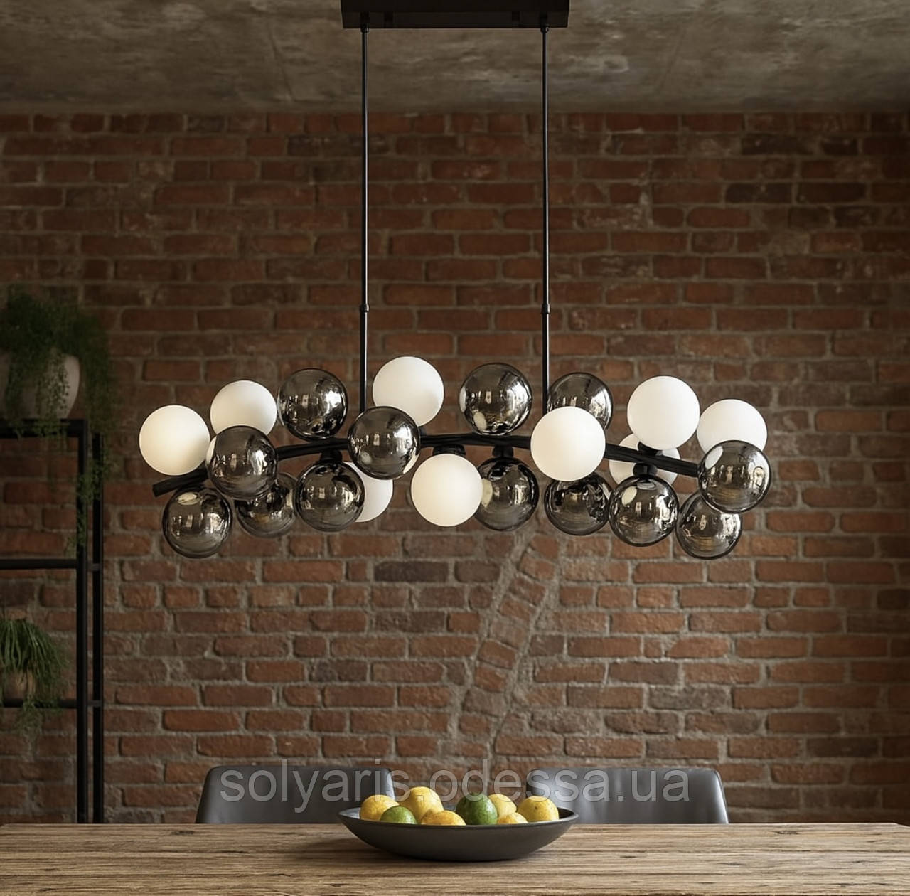 Люстра-підвіс лофт LQ227073/24 86см, фото 1
