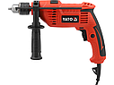 Ударний дриль 650 Вт (0-2850 хв⁻¹;13 мм) YATO YT-82038, фото 2