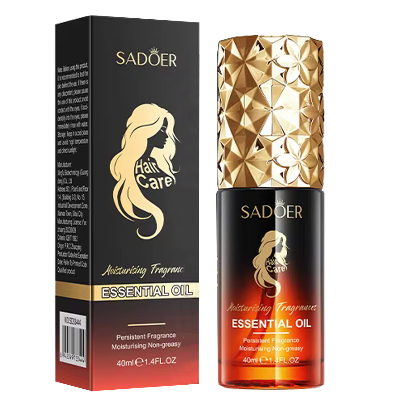 Парфумована олія для волосся SADOER Moisturizing зволоження 40 мл