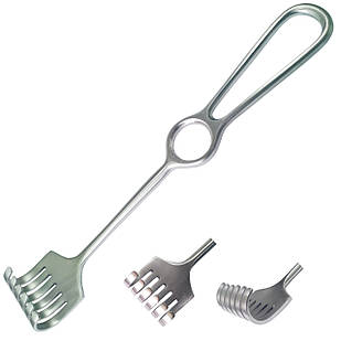 Гачок хірургічний 6 зубців тупі за Kocher. Довжина 22 см SURGIWELOMED