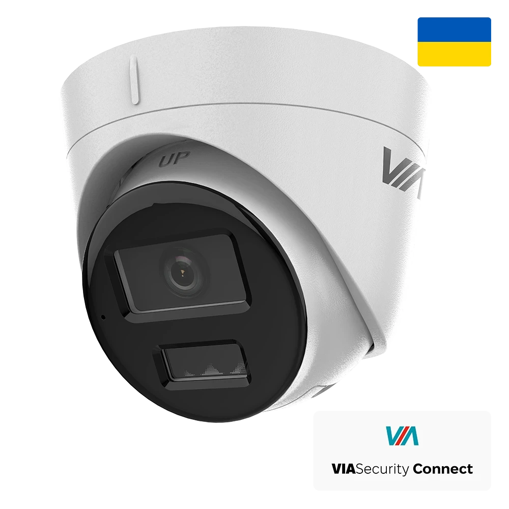 VIA-IPC-4TE-LIM 4МП (2.8мм) IP відеокамера VIASecurity, фото 1